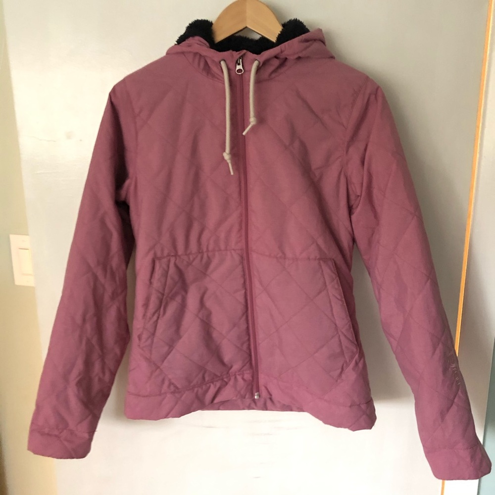 Bonfire fleece lined ski snowboard jacket hoody S